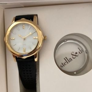 Stella & Dot Icon Watch in Black